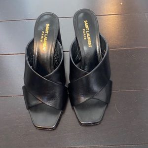 Authentic Saint Laurent mules